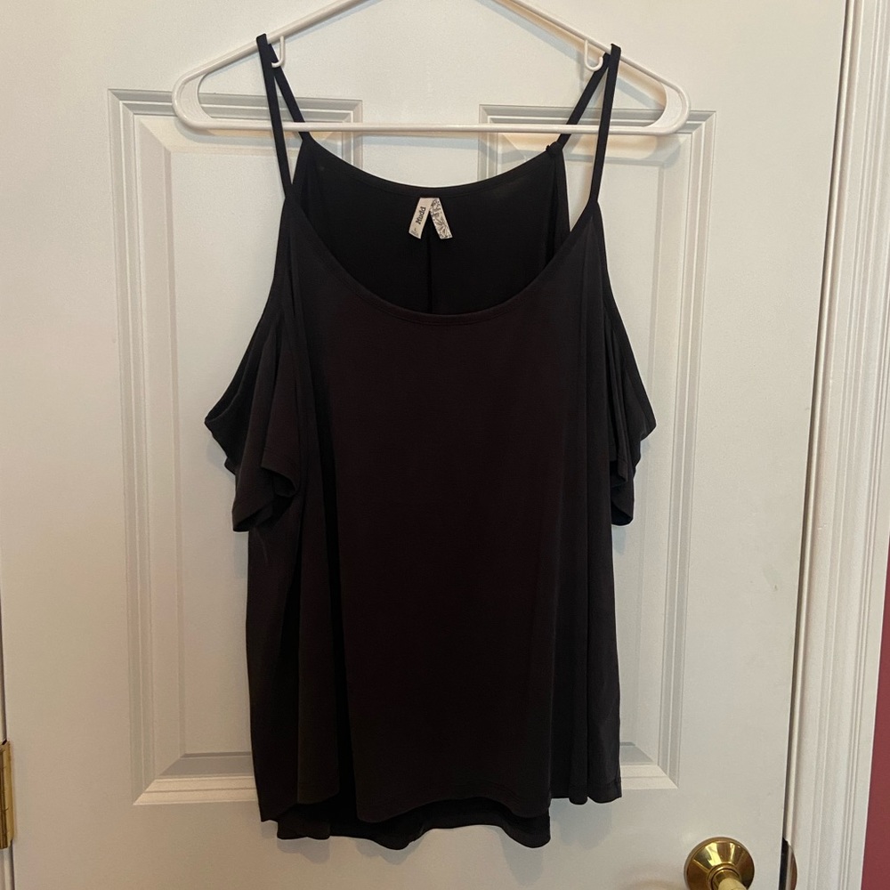 Off the shoulder tank